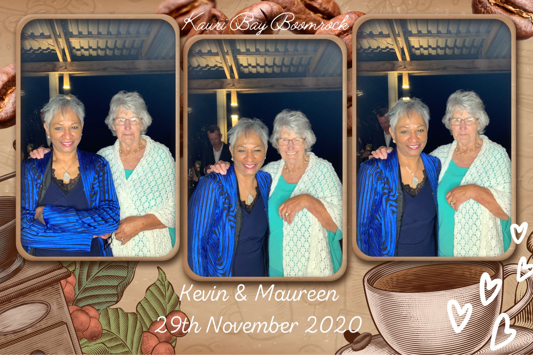 Maureen & Kevin's wedding | View more photos from the event at gallery.photobooth.co.nz/u/SelfieCentral/Maureen-Kevins-wedding